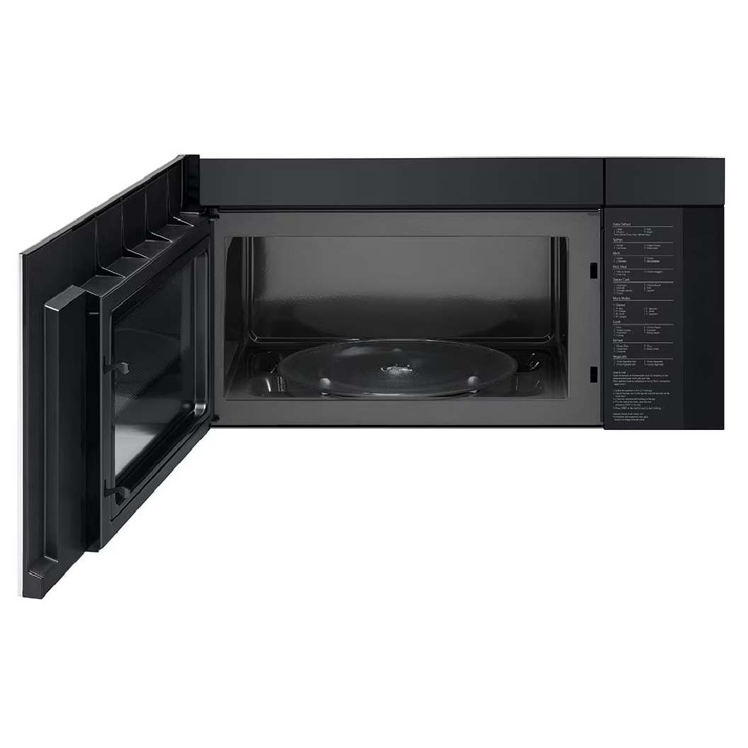 Micro-ondes à hotte intégrée 30 po, 2 pi³ Inox avec Wi-Fi