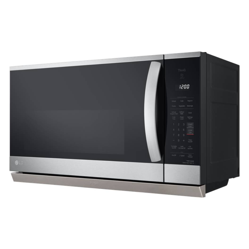 Micro-ondes à hotte, 2,1 pi³, 900W, acier inoxydable