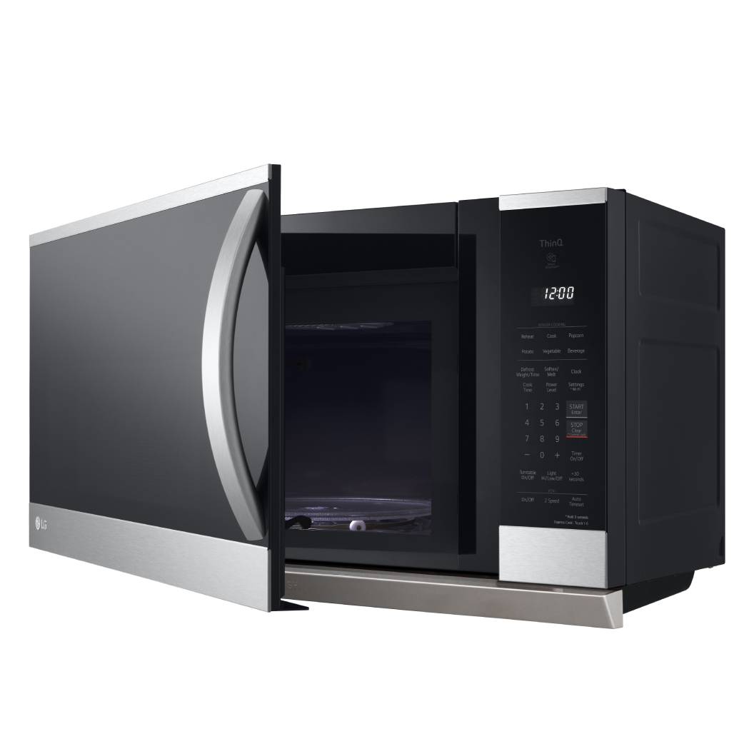 Micro-ondes à hotte, 2,1 pi³, 900W, acier inoxydable