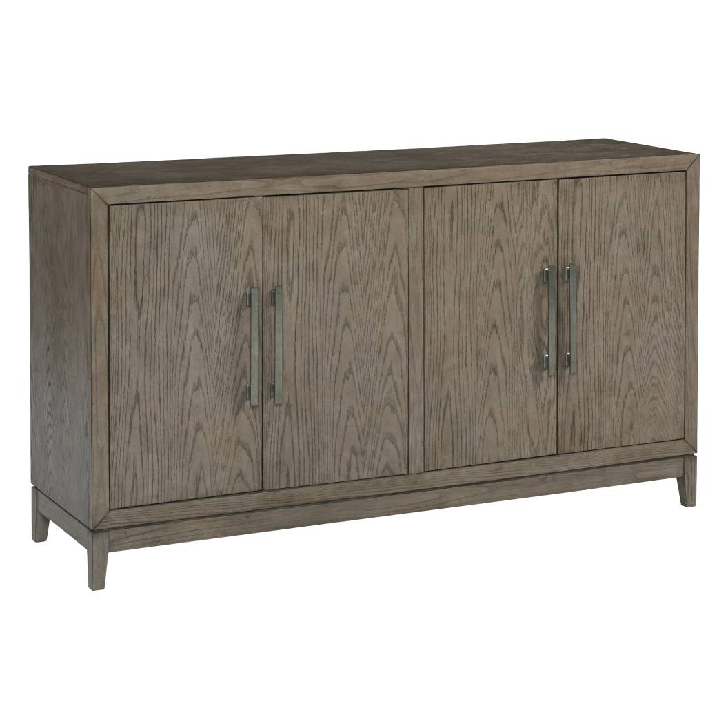 Buffet en bois gris avec 4 portes - Chrestner