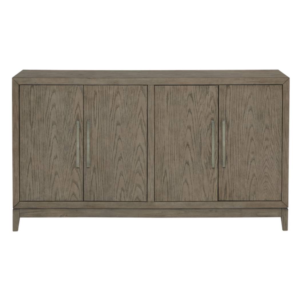 Buffet en bois gris avec 4 portes - Chrestner