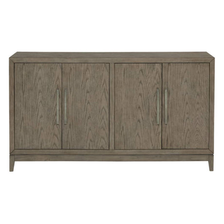 Buffet en bois gris avec 4 portes - Chrestner
