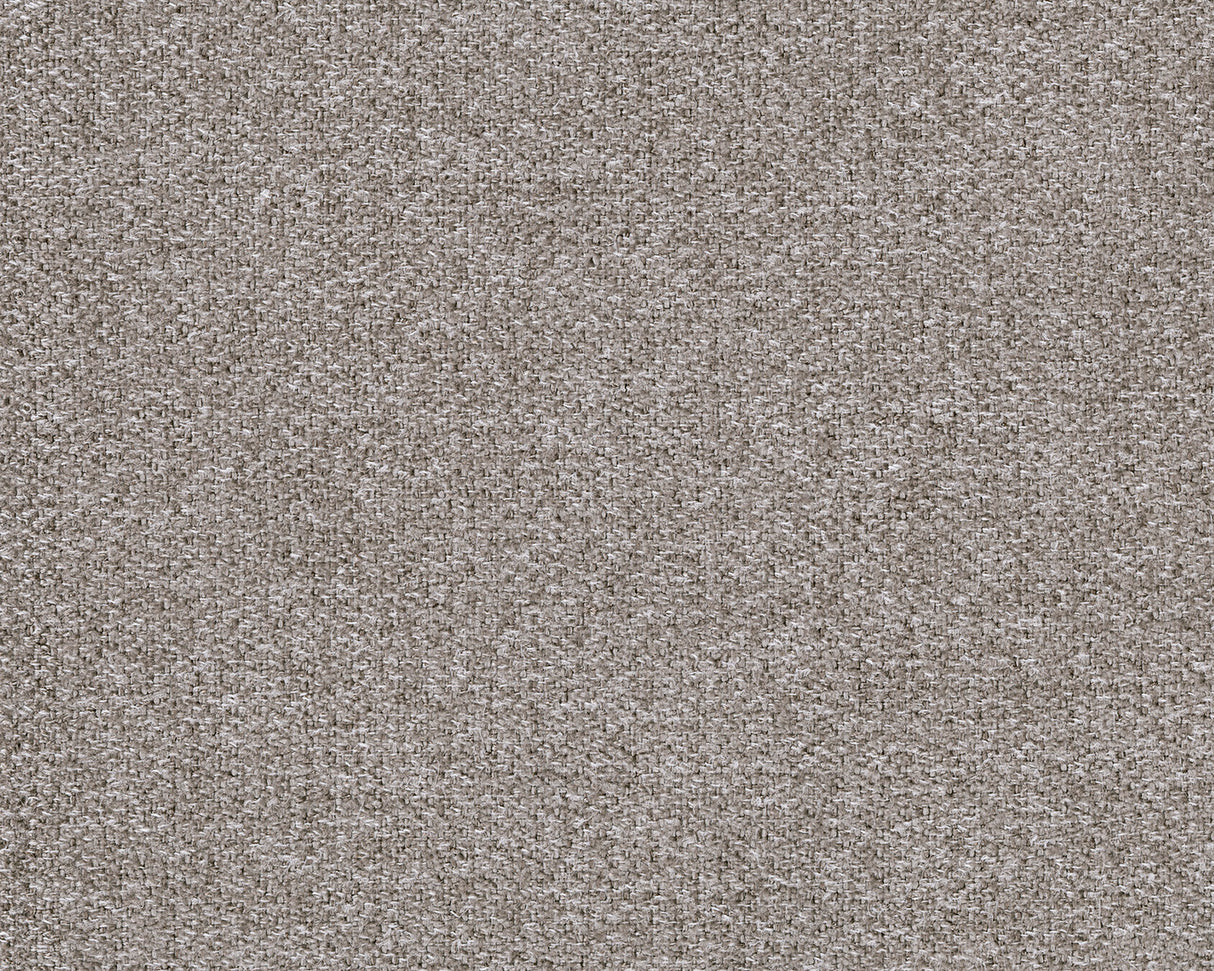 Ottoman beige pâle en tissu surdimensionné - Katany