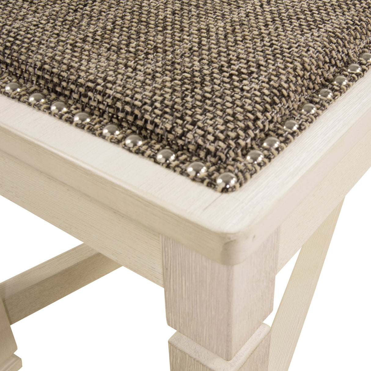 Banc de salle à manger Bolanburg en tissu gris