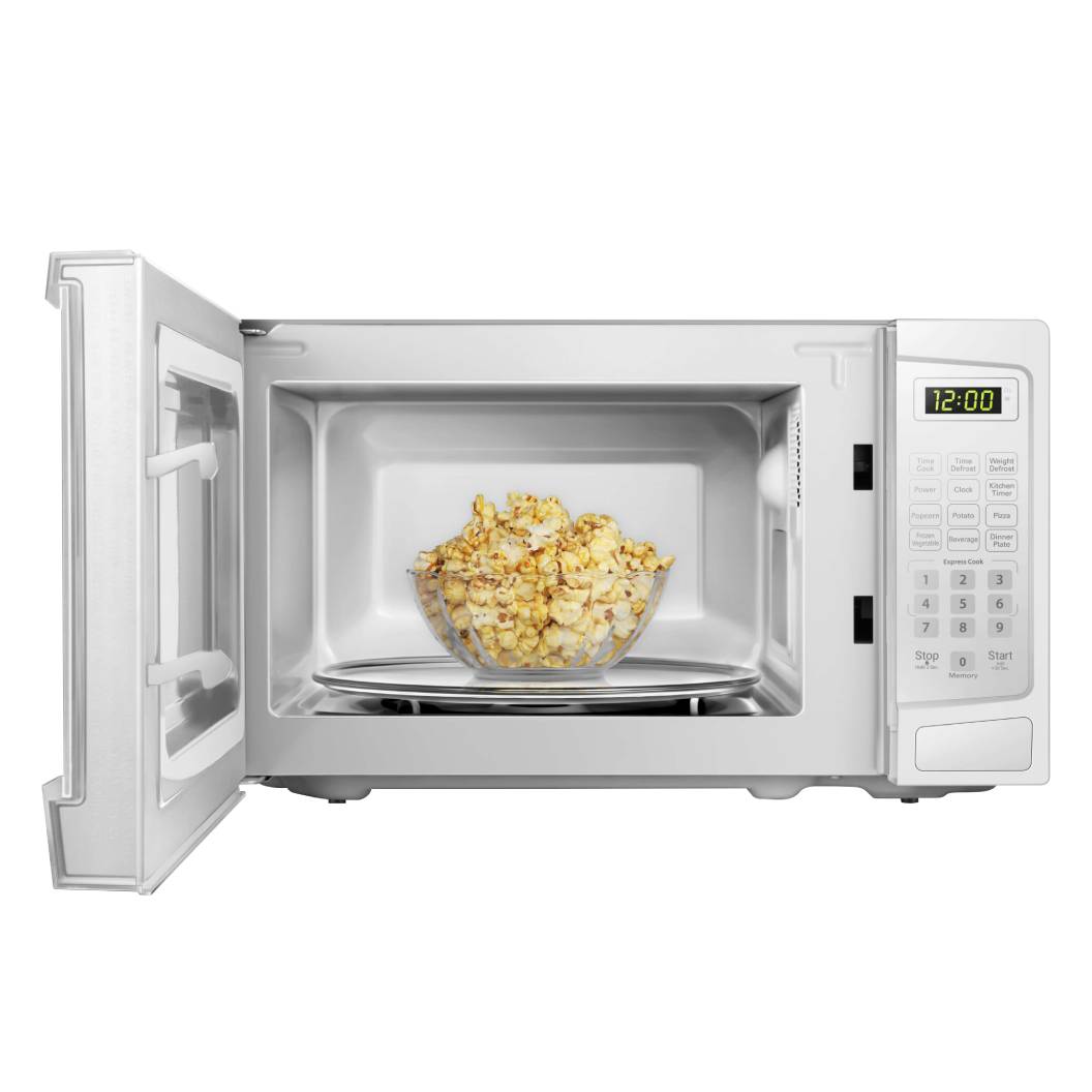 Micro-ondes comptoir, capacité 0,9 pi³, puissance 900W, blanc