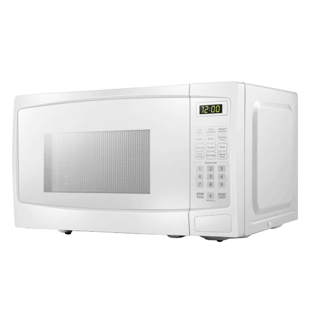 Micro-ondes comptoir, capacité 0,9 pi³, puissance 900W, blanc