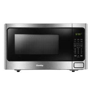 Micro-ondes de comptoir 1,1 pi³, 1000W, acier inoxydable
