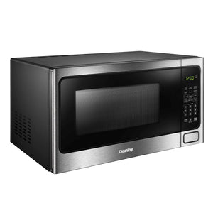 Micro-ondes de comptoir 1,1 pi³, 1000W, acier inoxydable