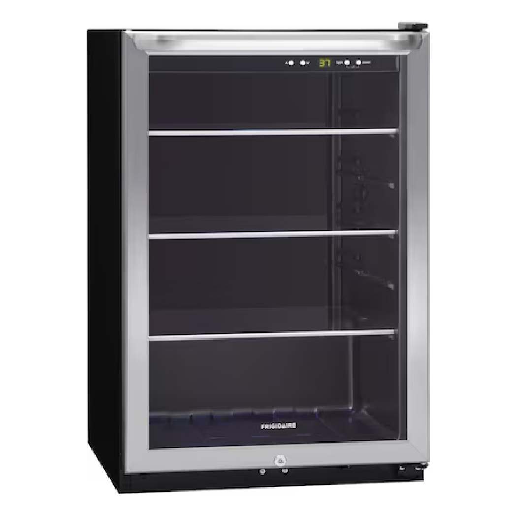 Refroidisseur à boisson 24 po, 138 canettes de 12 oz Inox