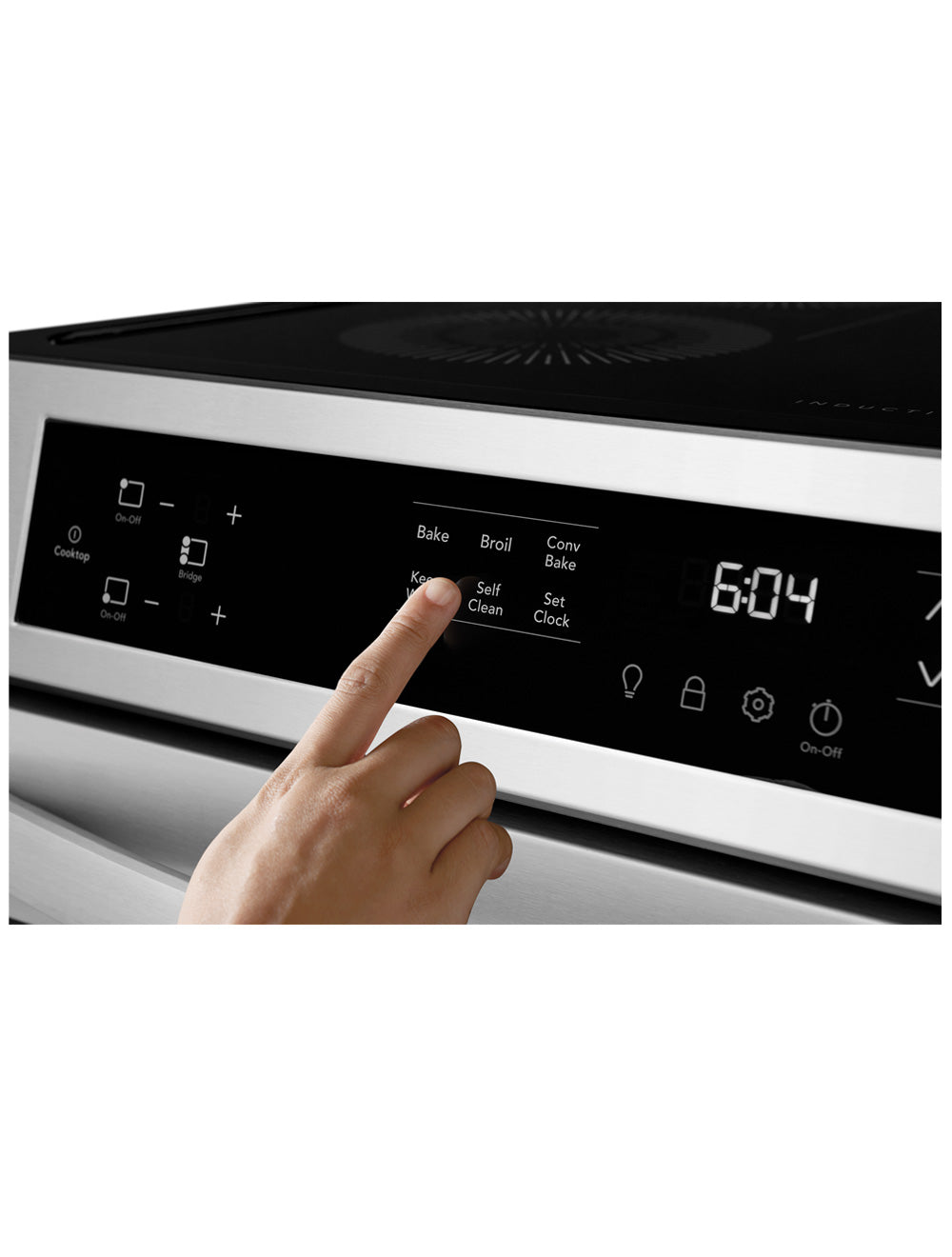 Cuisinière à induction encastrable 30 po. 5,3 pi³