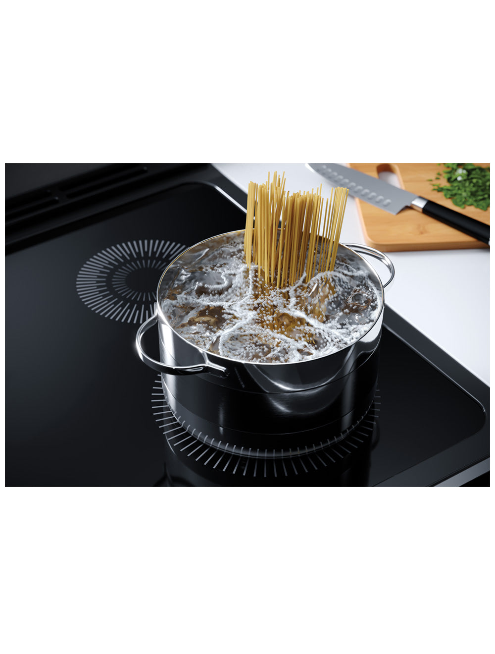 Cuisinière à induction encastrable 30 po. 5,3 pi³