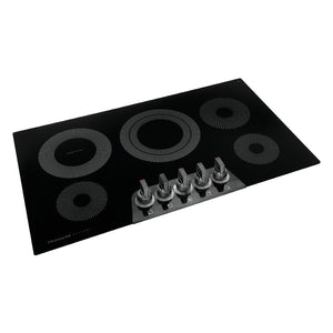 Plaque de cuisson électrique 36 po. à 5 zones