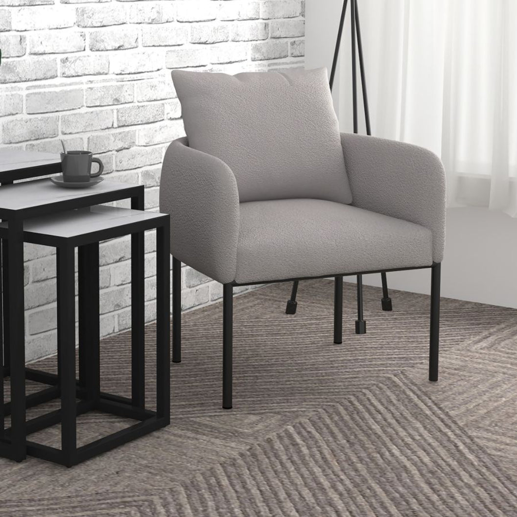 Fauteuil d'appoint en tissu - Zana