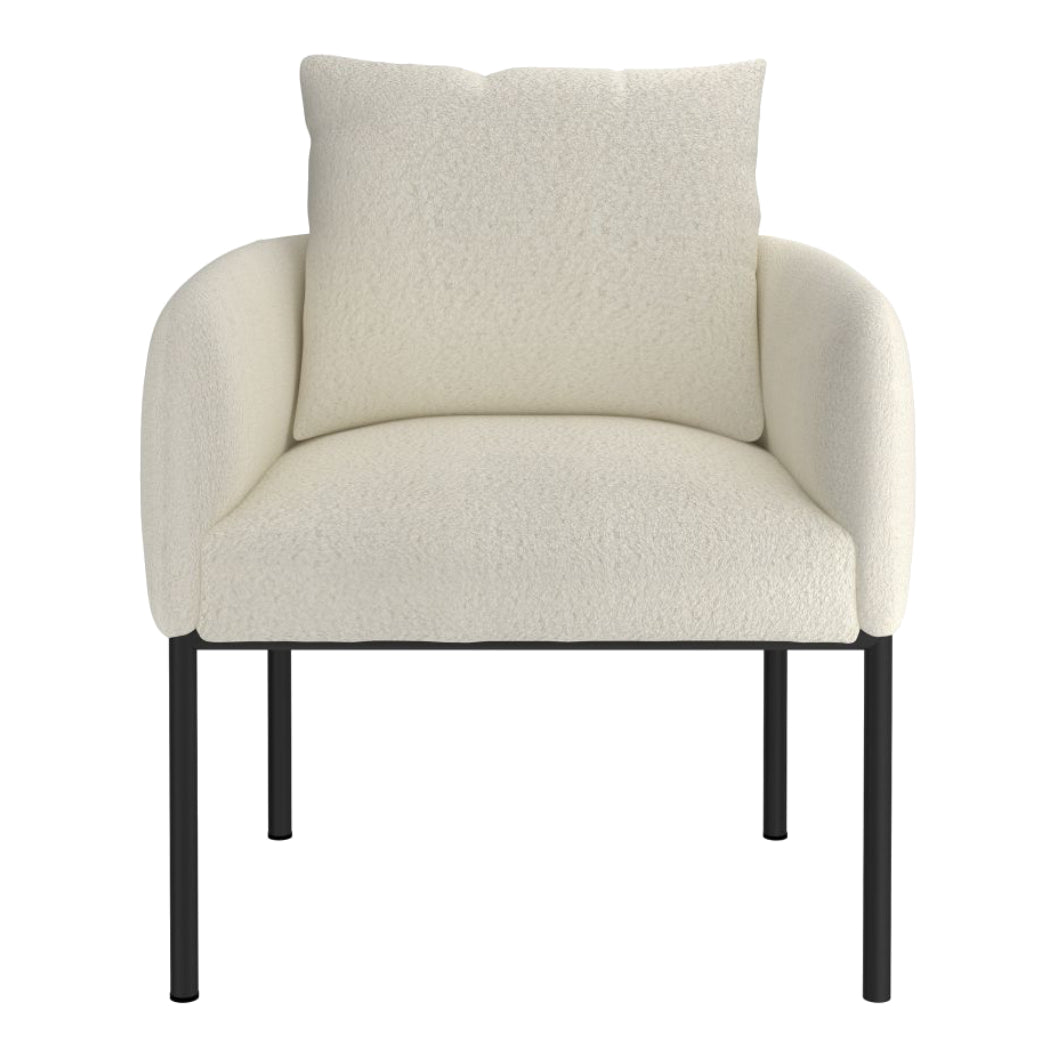 Fauteuil d'appoint en tissu - Zana