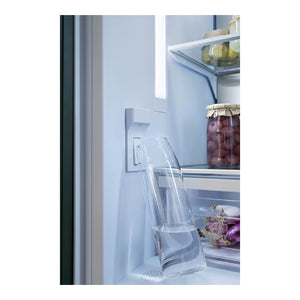 Réfrigérateur encastrable, congélateur bas 36 po, 19,7 pi³ Panneau requis - Série Heritage avec distributeur d'eau et machine à glaçons