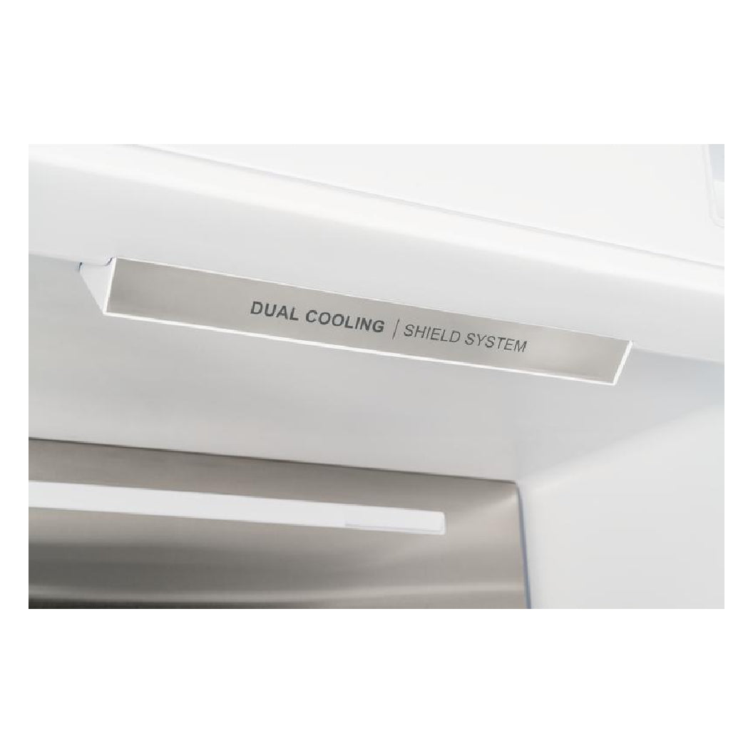 Réfrigérateur encastrable, congélateur bas 36 po, 19,7 pi³ Panneau requis - Série Heritage avec distributeur d'eau et machine à glaçons