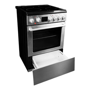 Cuisinière électrique encastrable 24 po, 2,5 pi³ Inox avec TruAirFry et Cuisson uniforme