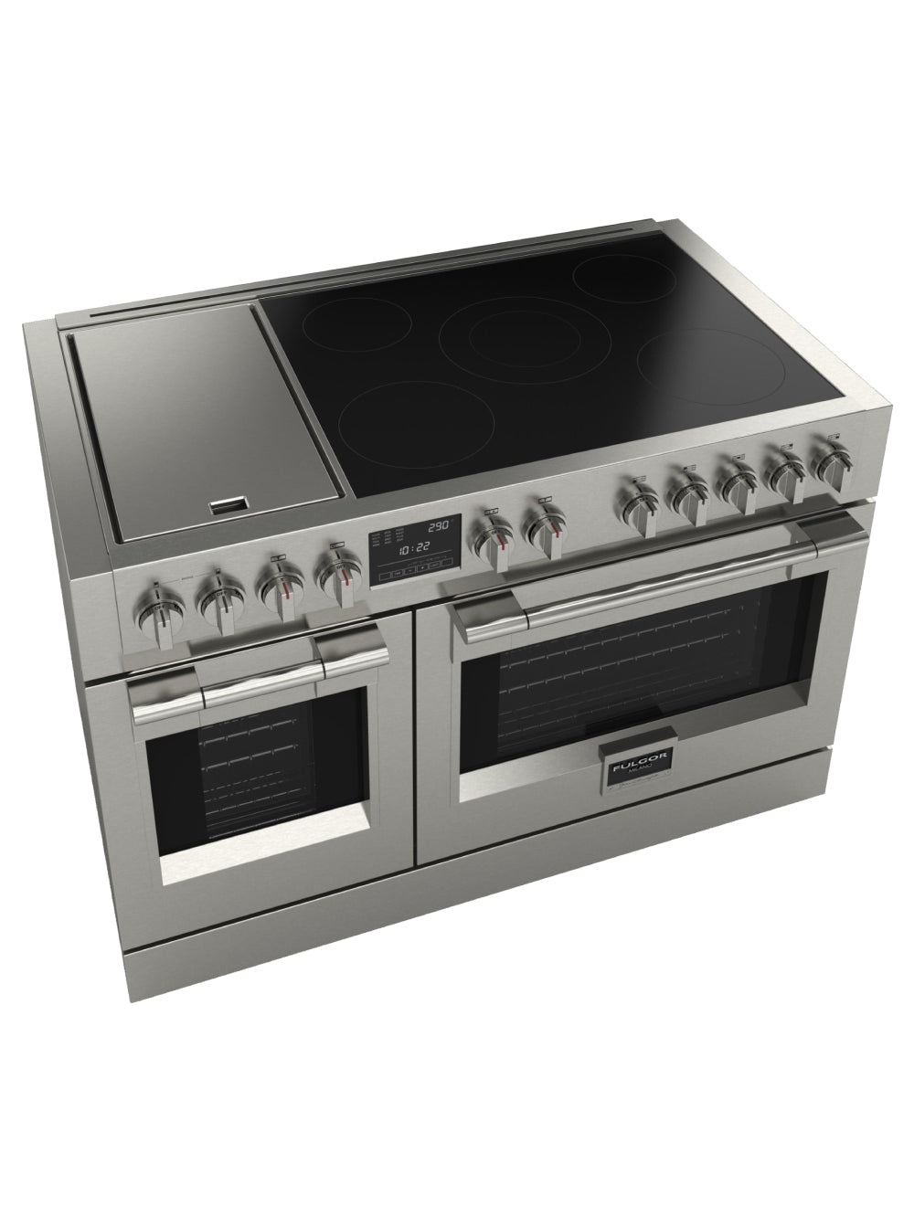 Cuisinière à induction autoportante 48 po. Inox