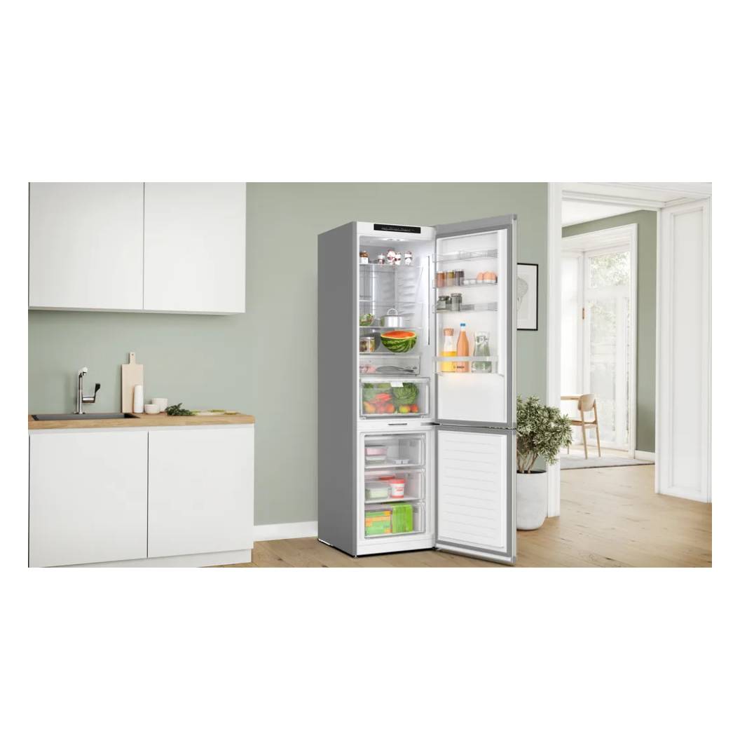 Réfrigérateur congélateur inférieur 24 po Inox - Série 500 avec MultiAirFlow™ & Wi-Fi