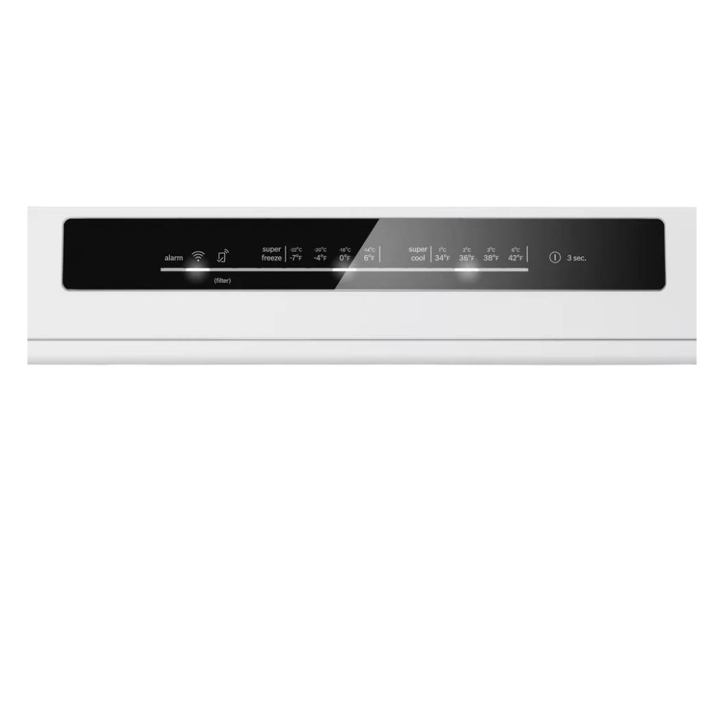 Réfrigérateur congélateur inférieur 24 po Inox - Série 500