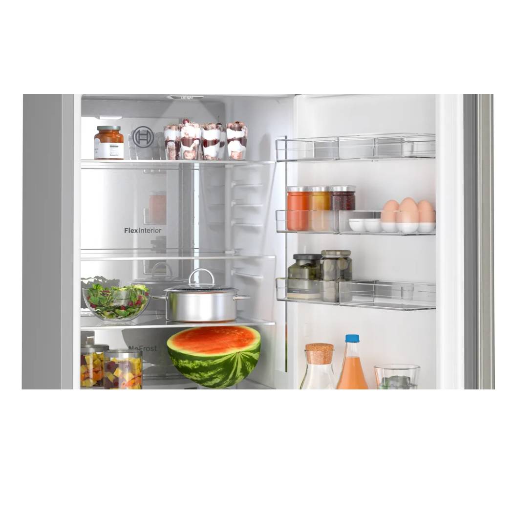 Réfrigérateur congélateur inférieur 24 po Inox - Série 500