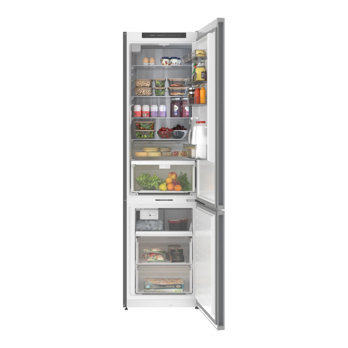 Réfrigérateur congélateur bas Inox 24po