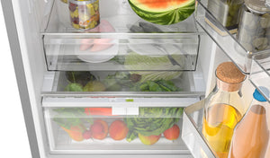Réfrigérateur congélateur bas Inox 24po