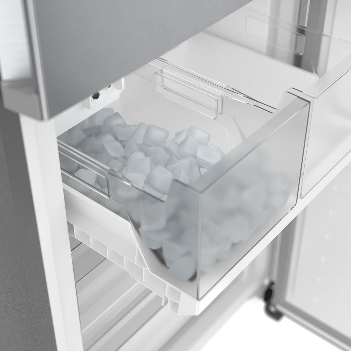 Réfrigérateur congélateur bas Inox 24po