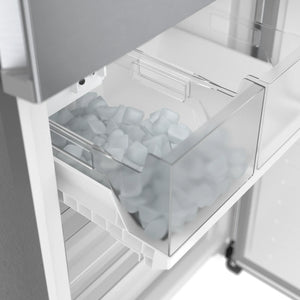 Réfrigérateur congélateur bas Inox 24po
