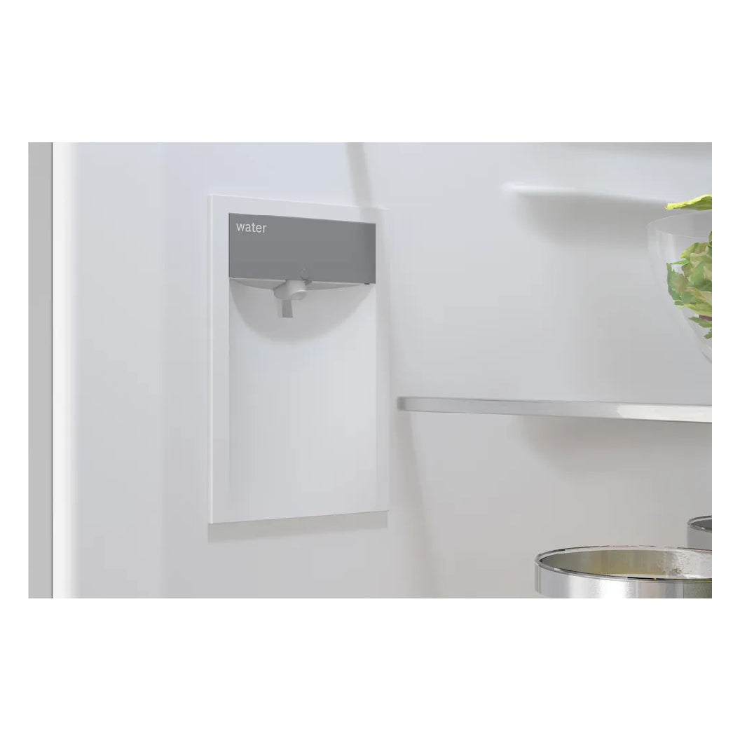 Réfrigérateur encastrable à congélateur inférieur 24 po, 12,8 pi³ Blanc - Série 800