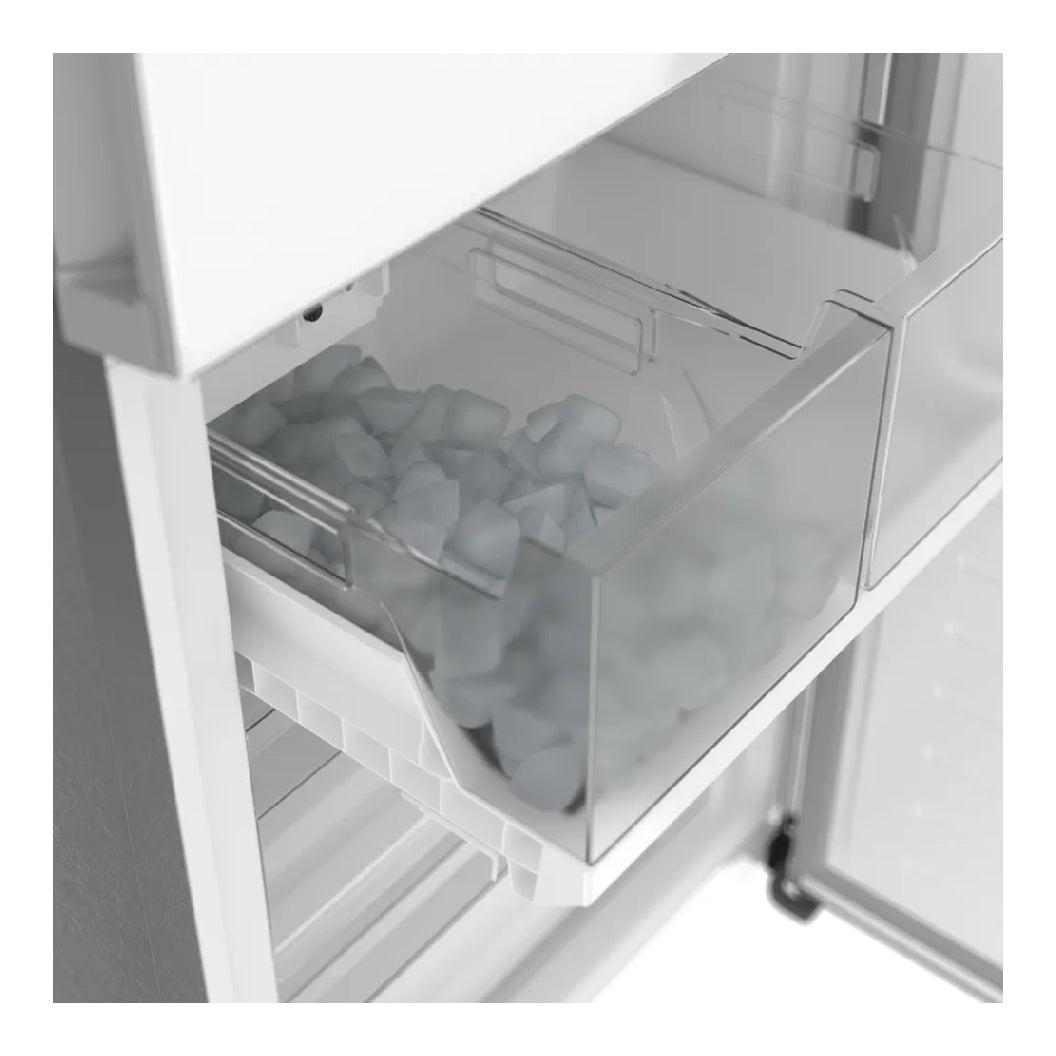Réfrigérateur encastrable à congélateur inférieur 24 po, 12,8 pi³ Blanc - Série 800
