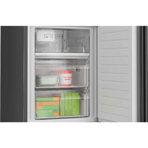 Réfrigérateur congélateur inférieur 24 po, 14,1 pi³ Noir - Série 800 avec Distributeur d'eau et de glaçons