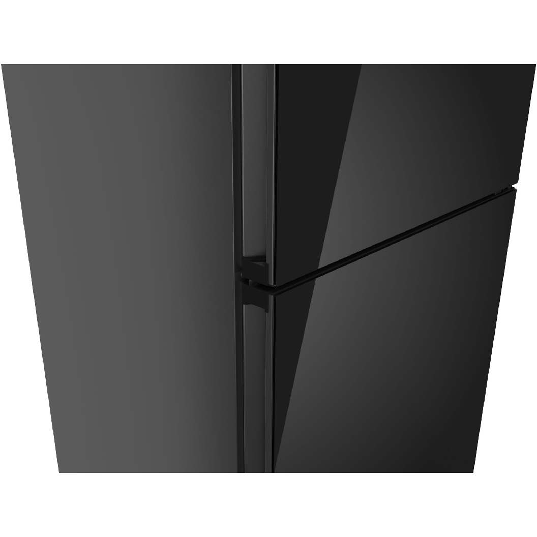 Réfrigérateur congélateur inférieur 24 po, 14,1 pi³ Noir - Série 800 avec Distributeur d'eau et de glaçons