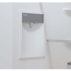 Réfrigérateur congélateur inférieur 24 po, 14,1 pi³ Noir - Série 800 avec Distributeur d'eau et de glaçons