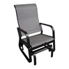 Chaise berçante ergonomique en tissu avec une structure en aluminium - Versas