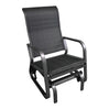 Chaise berçante ergonomique en tissu avec une structure en aluminium - Versas