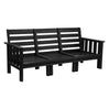 Sofa extérieur en plastique recyclé - Stratford DSF263