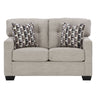 Causeuse en tissu avec coussins - Mahoney