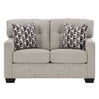 Causeuse en tissu avec coussins - Mahoney