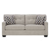 Sofa condo en tissu avec coussins - Mahoney