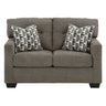 Causeuse en tissu avec coussins - Mahoney