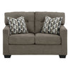 Causeuse en tissu avec coussins - Mahoney