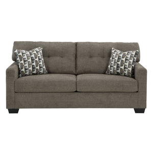 Sofa condo brun tissu - Mahoney