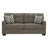 Sofa condo en tissu avec coussins - Mahoney