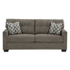 Sofa condo en tissu avec coussins - Mahoney