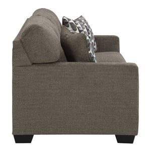 Sofa condo brun tissu - Mahoney