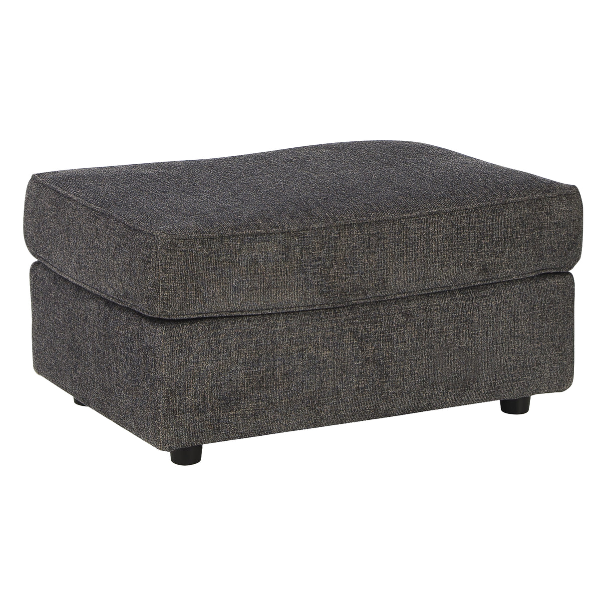 Ottoman Cascilla en tissu gris ardoise