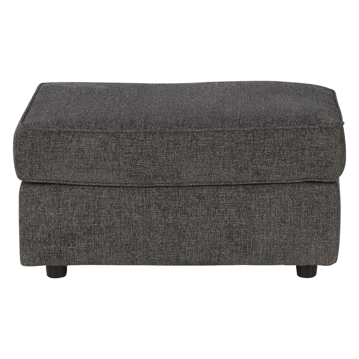 Ottoman Cascilla en tissu gris ardoise