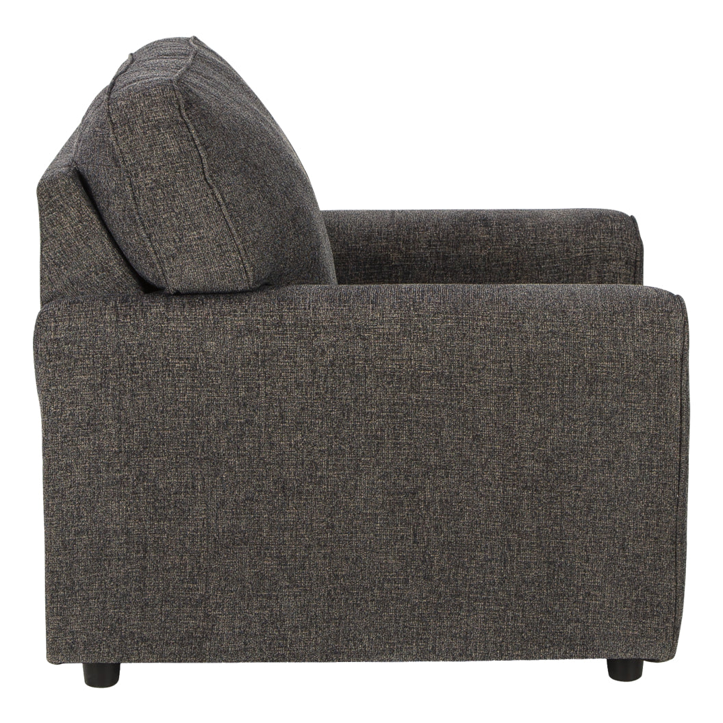 Fauteuil en tissu gris ardoise - Cascilla