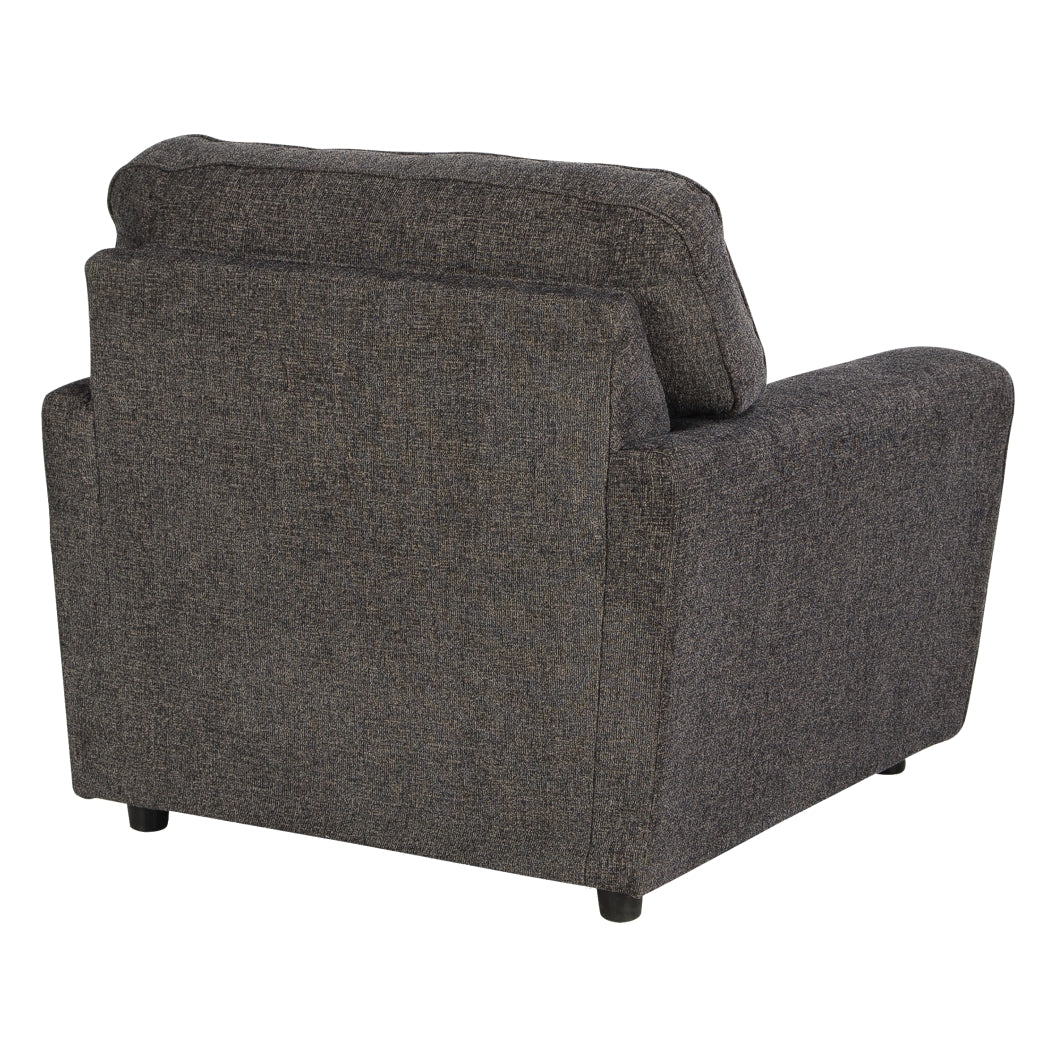 Fauteuil en tissu gris ardoise - Cascilla